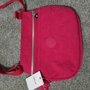 Kipling Emmylou Crossbody in Magnificent Pink